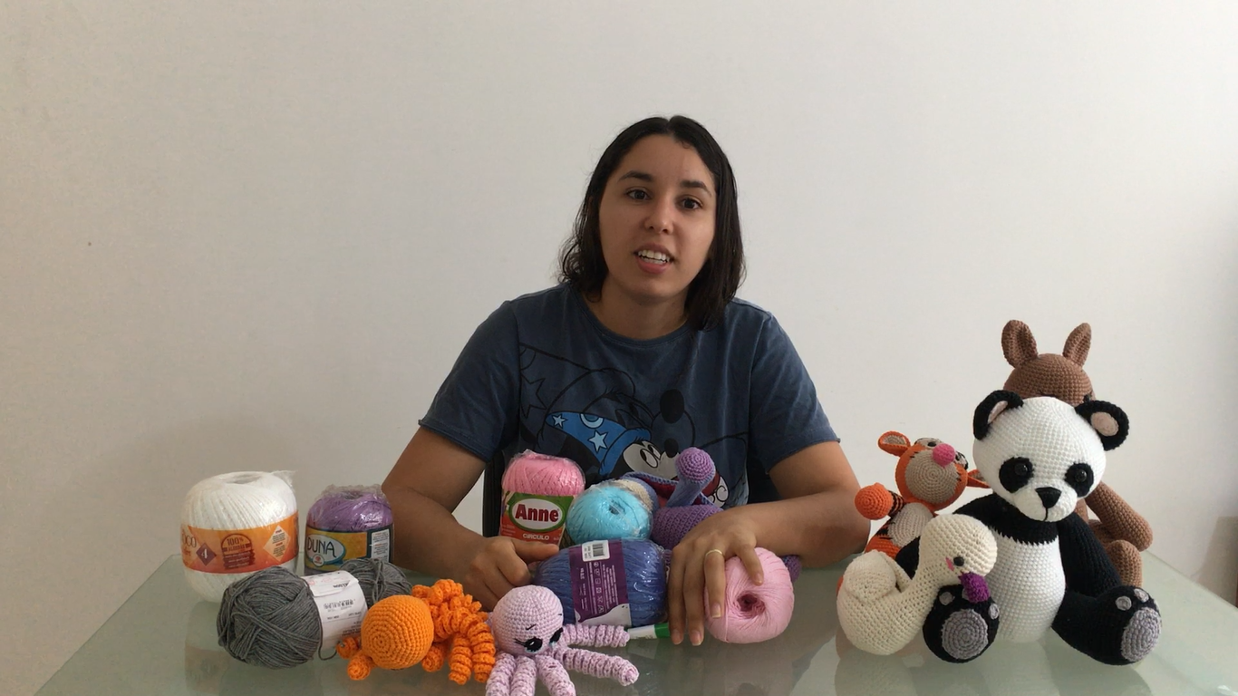 Quais linhas usar para fazer amigurumi?