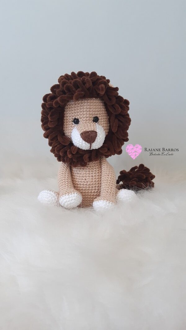 Leão Amigurumi - Frente 0