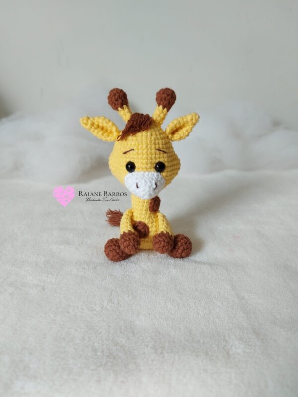 Capa Girafa Amigurumi Baby Rosi Barros