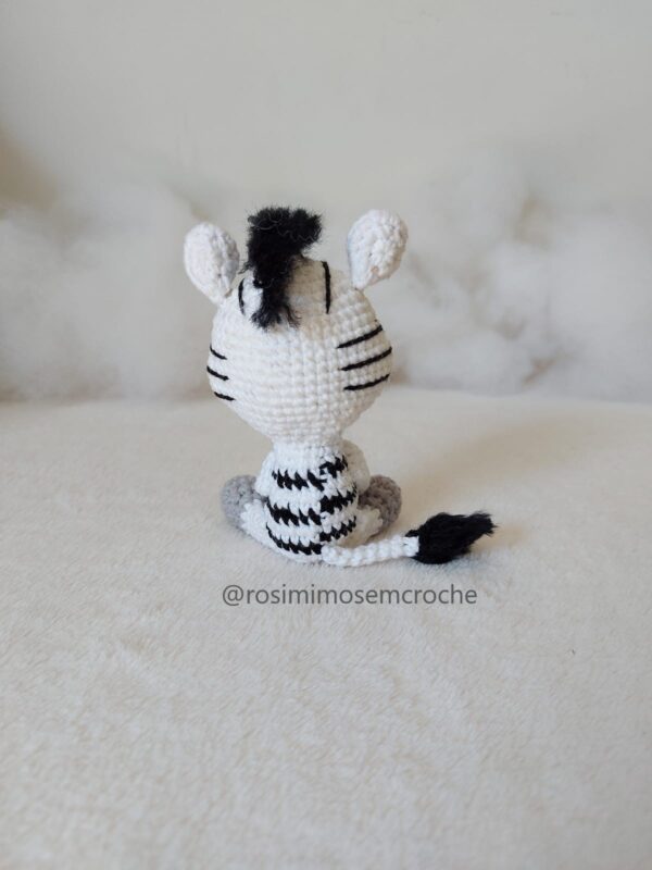 Zebra Amigurumi Baby Costas Rosi Barros