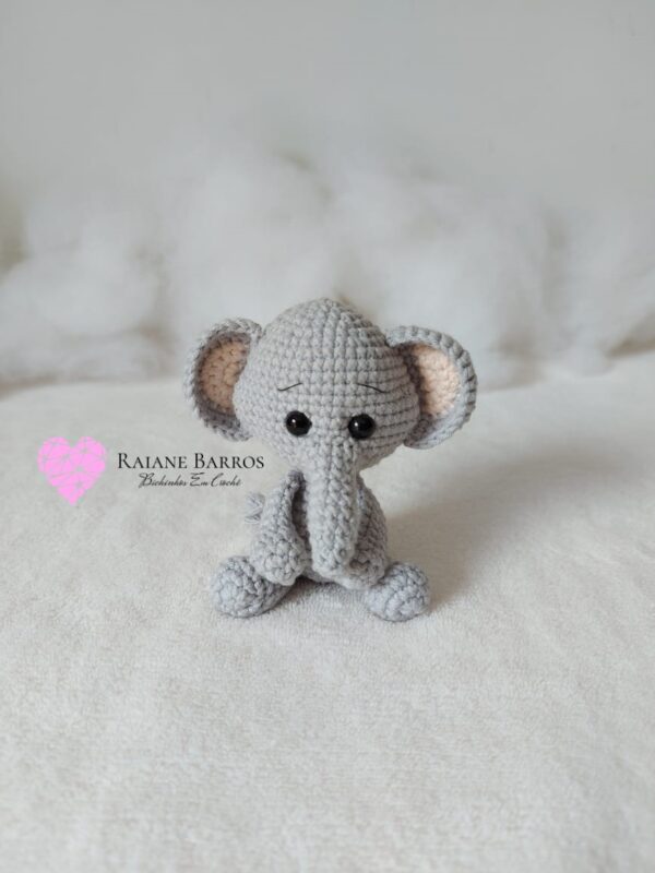 Capa Elefante Amigurumi Rosi Barros