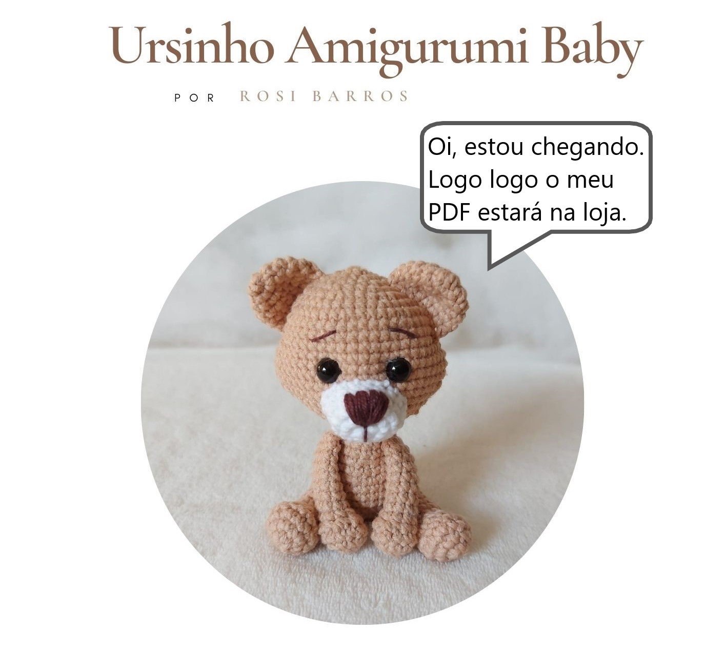 Ursinho Amigurumi Baby