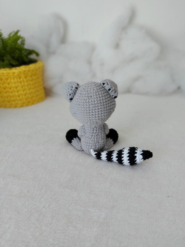 Guaxinim Amigurumi Baby Rosi Barros Costas