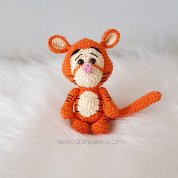 Tigrão Amigurumi Turma do Ursinho Pool Amigurumi