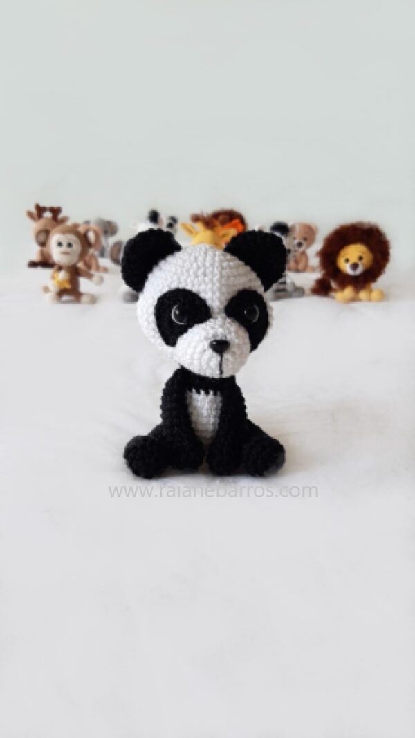 Ursinho Panda Amigurumi Baby