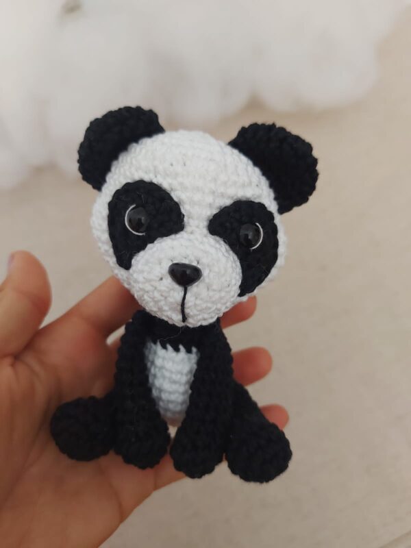 Urso Panda Amigurumi Baby Rosi Barros