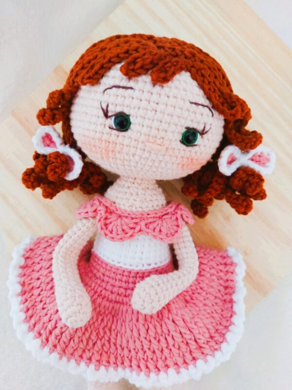 Lia Boneca Amigurumi Zoom 2