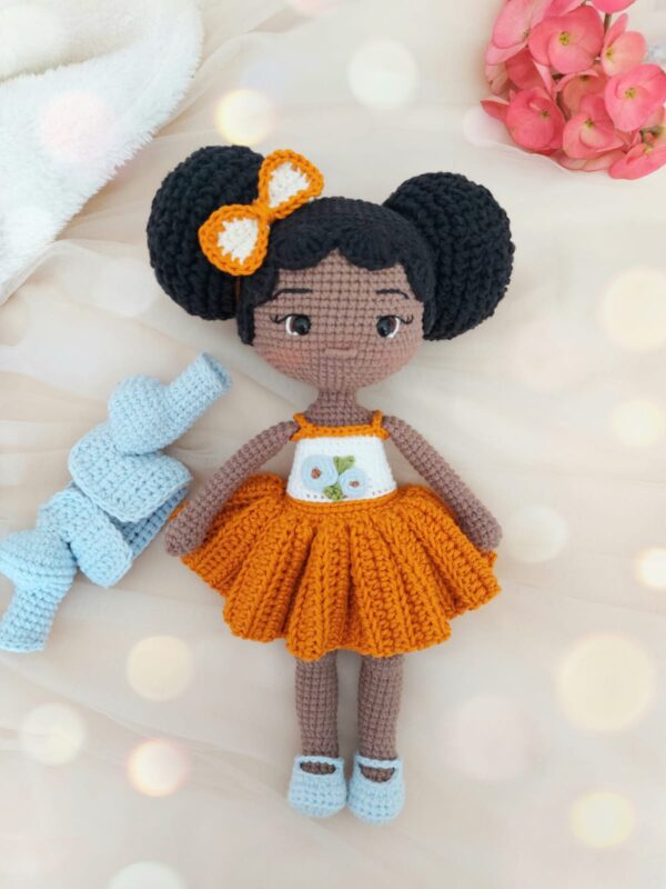 Boneca Zoe Amigurumi - Blusa - Rosi Barros-2