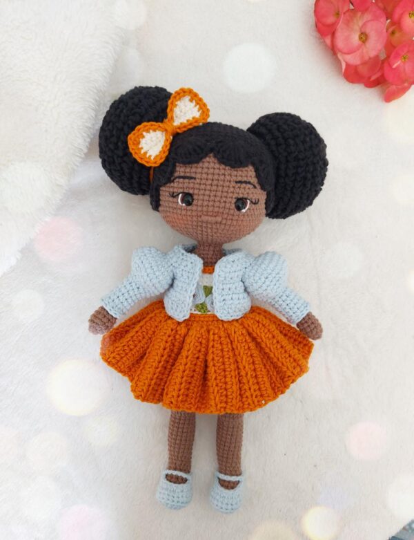 Boneca Zoe Amigurumi - Rosi Barros-1