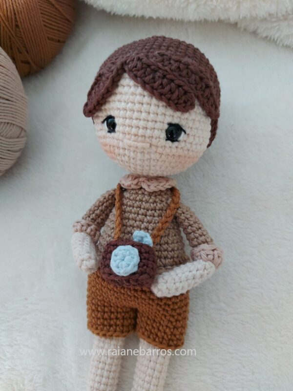 Boneco Amigurumi-Bento-O-Menino-doSafari-1