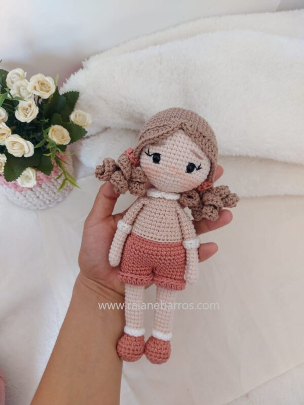 Rosinha a Menina do Safari Amigurumi Rosi Barros 2