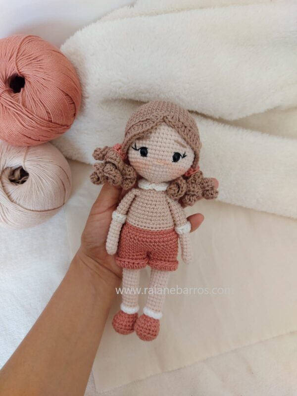 Rosinha a Menina do Safari Amigurumi Rosi Barros 6