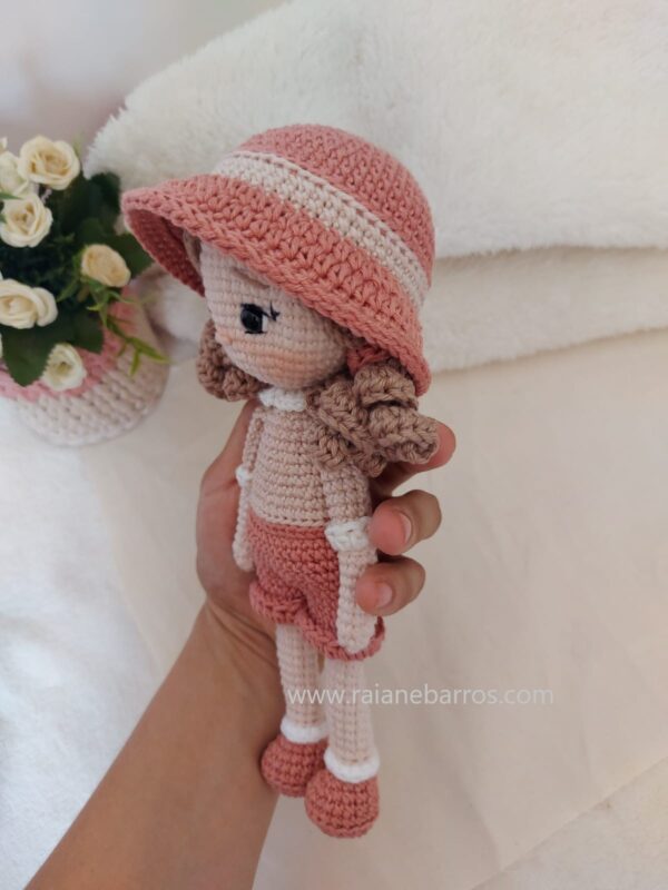 Rosinha a Menina do Safari Amigurumi Rosi Barros 7